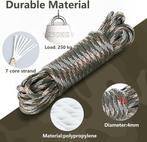 Paracord 550 touw | 30 m | 4 mm | scheurvast | Nieuw, -, Verzenden, -, Nieuw