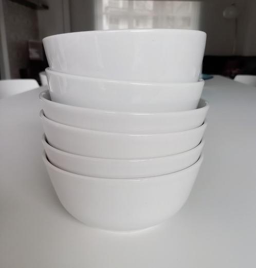 SET VAN 6 SOEP-ONTBIJTKOMMEN, Huis en Inrichting, Keuken | Servies, Gebruikt, Kom(men), Porselein, Ophalen