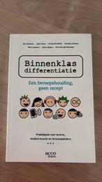 Binnenklasdifferentiatie, een beroepshouding, geen recept, Ophalen, Zo goed als nieuw, Annelies Houben; Jarno Segers; Wim Lauwers; Els Castelein; Jo...
