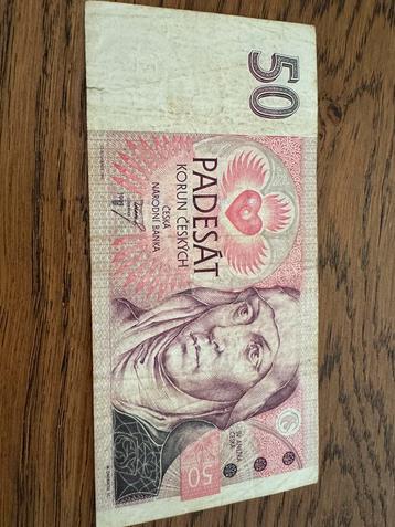 50 Korun Tsjechie (157) beschikbaar voor biedingen