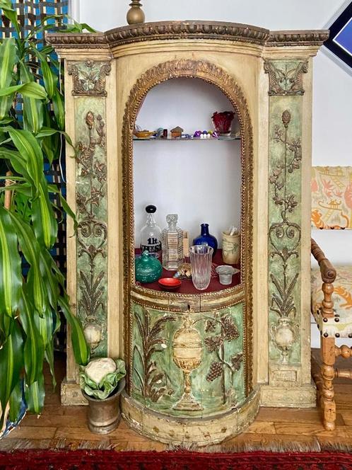 Zeer stijlvol antiek meubilair voor bar, hifi of collecties, Antiek en Kunst, Antiek | Meubels | Kasten, Ophalen