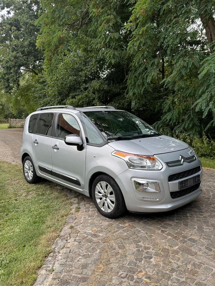 Citroën C3 Picasso 1.6 Benzine Automaat, Auto's, Citroën, Particulier, C3, ABS, Benzine, Euro 5, 5 deurs, Automaat, Zilver of Grijs