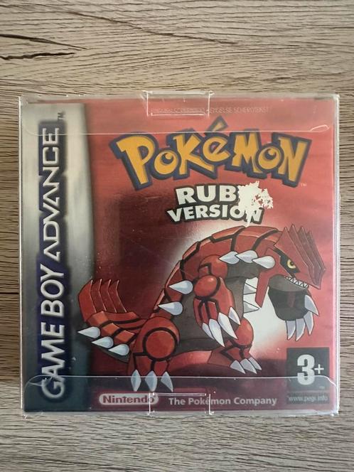 Pokémon Ruby version, Games en Spelcomputers, Games | Nintendo Game Boy, Gebruikt, Ophalen of Verzenden