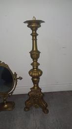 Antieke kandelaar en spiegel, Antiek en Kunst, Ophalen