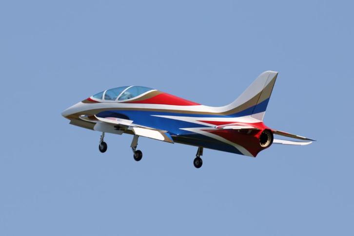 Sebart Mini Avanti met JetCat P20 turbine, Hobby en Vrije tijd, Modelbouw | Radiografisch | Vliegtuigen, Gebruikt, Overige typen