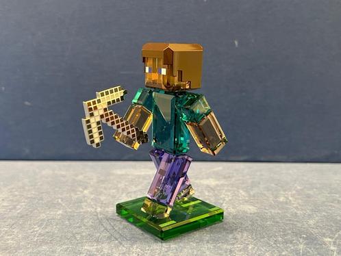 Swarovski Minecraft Steve, Verzamelen, Swarovski, Nieuw, Figuurtje, Verzenden