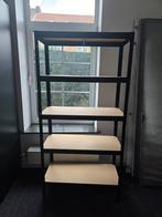 Étagère métal bois