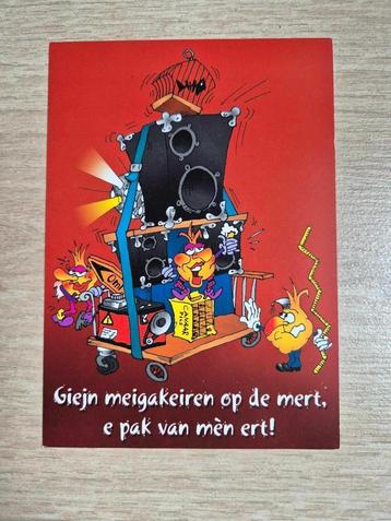 Postkaart Preventiecampagne Aalst Carnaval, Enlèvement ou Envoi