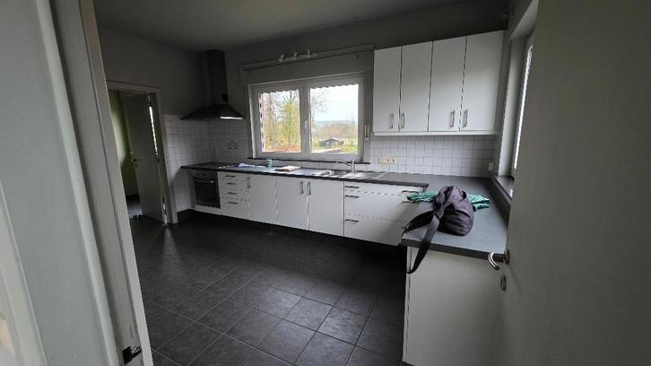 Keuken, Maison & Meubles, Cuisine | Cuisines complètes, Utilisé, Cuisine d'angle, Blanc, Autres matériaux, Enlèvement