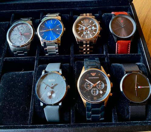 Heren horloges verschillende merken, Handtassen en Accessoires, Horloges | Heren, Zo goed als nieuw, Ophalen of Verzenden
