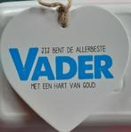 Spreuk vader in hartvorm, Ophalen of Verzenden