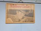 oud reclame bord Marlboro, Verzamelen, Ophalen, Gebruikt, Reclamebord
