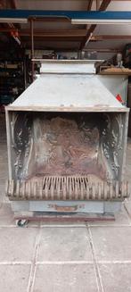 Gietijzeren inbouw open haard, Ophalen, Gebruikt, Inbouw