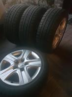 Winterbanden op velg en voor bevestigen wieldoppen, Auto-onderdelen, Ophalen, Gebruikt, Banden en Velgen, 17 inch