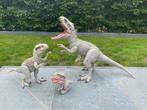 Jurassic World set 3 dinosaurussen Indominus Rex, Kinderen en Baby's, Zo goed als nieuw