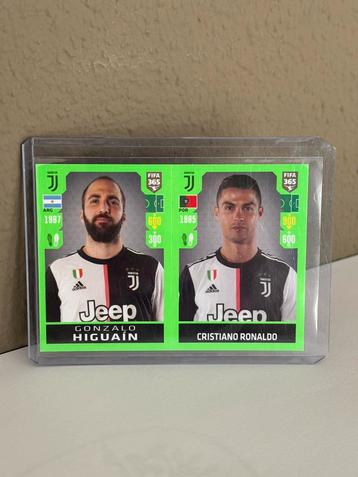 Cristiano Ronaldo / Higuain 2020 Panini FIFA 365 beschikbaar voor biedingen