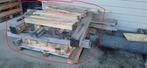 halve pallet houten balken, Doe-het-zelf en Bouw, Hout en Planken, Ophalen, Gebruikt, Minder dan 25 mm, Grenen
