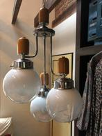Sputnik lamp, Ophalen of Verzenden, Gebruikt, Metaal, Minder dan 50 cm