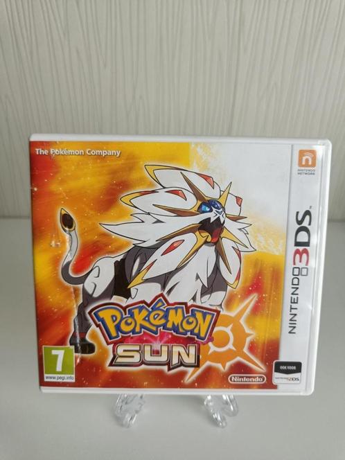 Pokémon Sun (PAL - Nintendo 3DS), Games en Spelcomputers, Games | Nintendo 2DS en 3DS, Gebruikt, Role Playing Game (Rpg), 1 speler