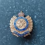 Royal engineers sweetheart badge wo2 40-45, Ophalen of Verzenden