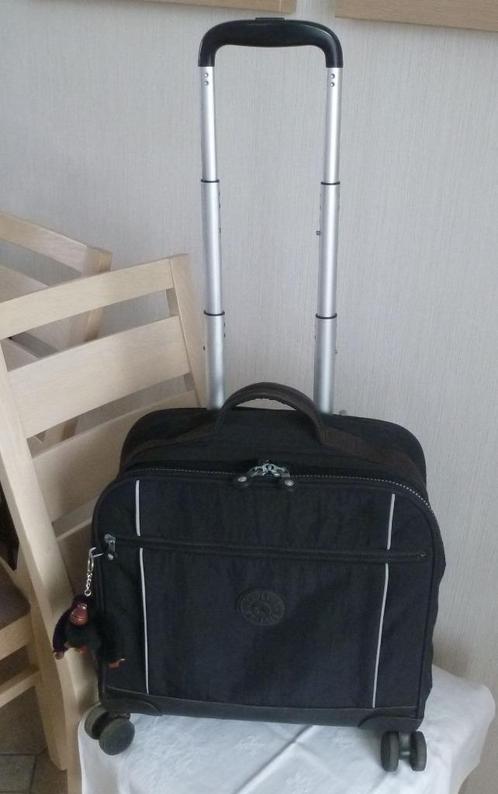Kipling trolley „New Storia” black school 8 wielen + aap, Handtassen en Accessoires, Tassen | Schooltassen, Gebruikt, Aktetas of Boekentas