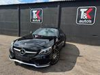 Mercedes C180 AMG 2016, Auto's, Automaat, Zwart, Zwart, Bedrijf