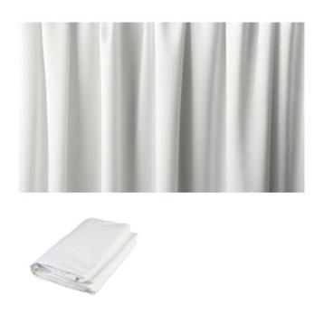 NIEUWE BACKDROP / THEATERDOEK VLAMWEREND ZWART OF WIT 3MX3M  beschikbaar voor biedingen