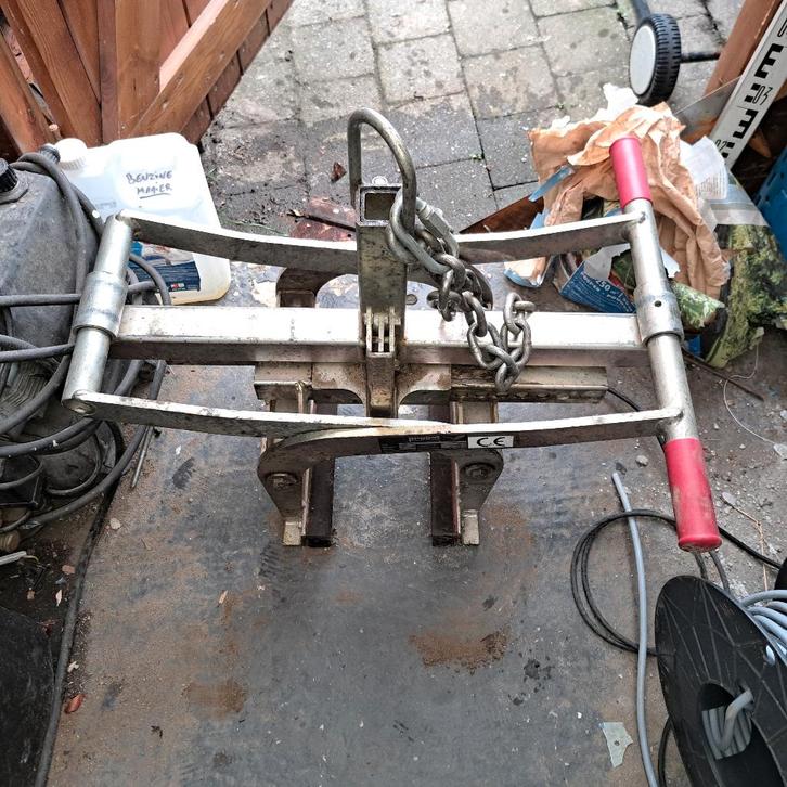 Borduursteen klem, hijsklem, Bricolage & Construction, Briques, Comme neuf, Autres types, Enlèvement