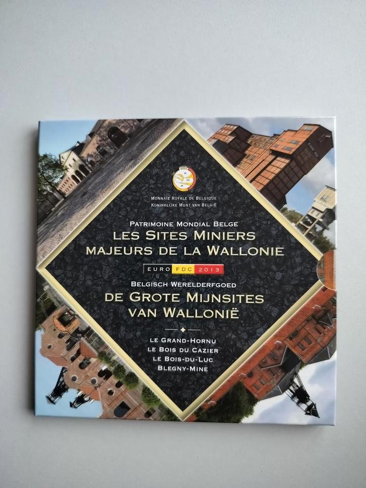 BELGIË 2013 BU-serie 8 euromunten. Lees, Postzegels en Munten, Munten | België, Setje, Overig