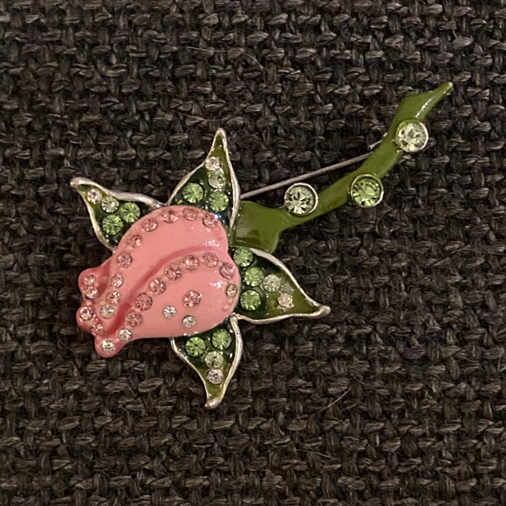 BROCHE - BLOEM - FLEUR - FLOWER, Envoi, Utilisé, Animal et Nature, Insigne ou Pin's