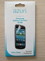 Screenprotector Samsung Galaxy S III mini i8190, Telecommunicatie, Mobiele telefoons | Hoesjes en Screenprotectors | Samsung, Verzenden