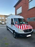 Mercedes Sprinter 313 cdi, Auto's, Zwart, Wit, Leder, Particulier