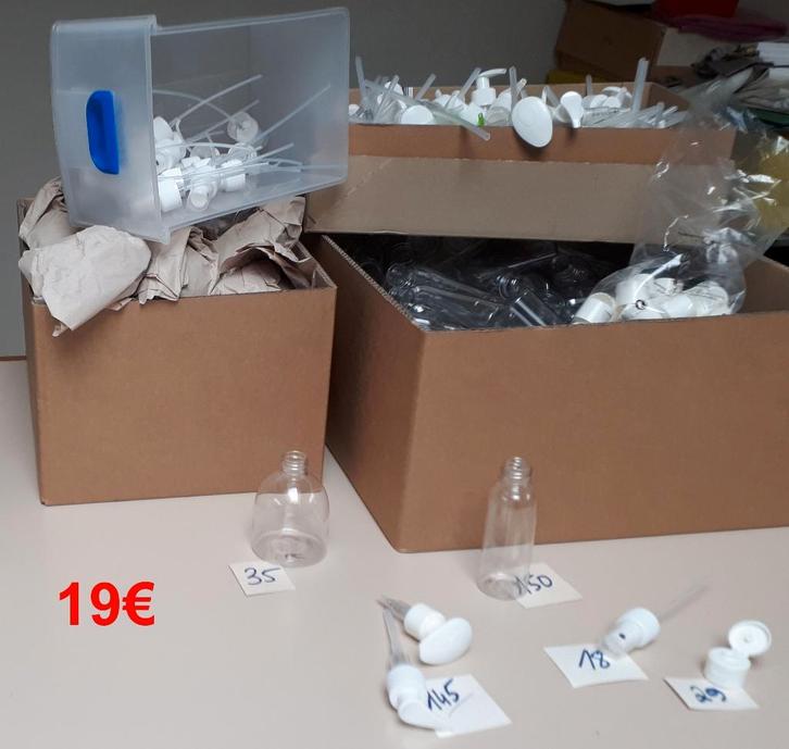 Bouteilles en plastique pour savon, lait corporel et..., Hobby & Loisirs créatifs, Bricolage, Neuf, Autres types, Enlèvement