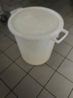 Kunststof kuip / emmer / ton met deksel, Ophalen of Verzenden, Gebruikt, Kunststof