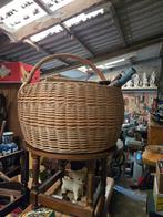 Grand panier en osier