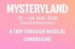 Ticket te koop mysteryland, Tickets en Kaartjes