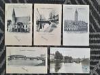 5 oude postkaarten Dendermonde, Verzamelen, Verzenden