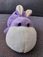 Peluche blanche et mauve, Ophalen of Verzenden, Gebruikt, Overige typen