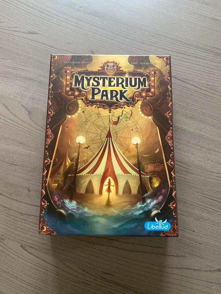 Mysterium park bordspel, Hobby en Vrije tijd, Gezelschapsspellen | Bordspellen, Zo goed als nieuw, Ophalen