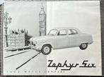 Oude autofolder ford zephyr six, Ophalen of Verzenden, Gelezen, Ford