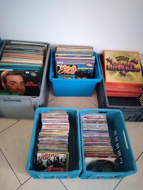 Gros lot de disques vinyle 33T et 45T., CD & DVD, Vinyles | Rock, Utilisé, Enlèvement