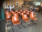 18 magnifiques sièges baquets industriels avec siège en cuir, Maison & Meubles, Chaises, Comme neuf, Brun, Industrieel/Vintage