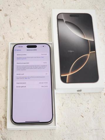 Iphone 16 Pro Max  beschikbaar voor biedingen