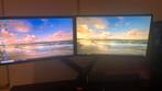 2 monitoren + monitor arm, Computers en Software, Ophalen, DELL