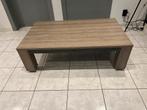 Houten salontafel, Ophalen, 100 tot 150 cm, 50 tot 100 cm, Zo goed als nieuw
