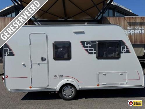 Sterckeman Starlett Comfort 420 CP 2019 MOVER + 240 TENT!, Caravans en Kamperen, Caravans, tot en met 4, 750 - 1000 kg, Treinzit