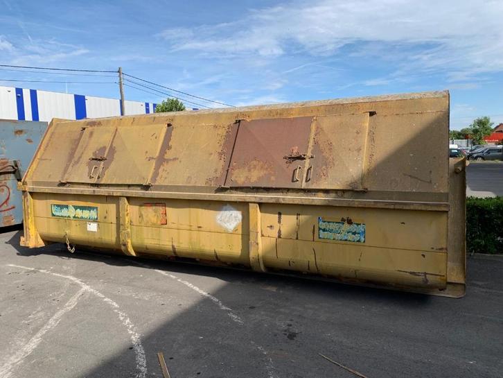 Gesloten container 20M3 portaal en haakarm, Doe-het-zelf en Bouw, Overige Doe-Het-Zelf en Bouw, Gebruikt, Ophalen of Verzenden