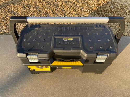 Stanley Top Edge 24" 61cm gereedschapskist, Doe-het-zelf en Bouw, Gereedschapskisten, Gebruikt, Ophalen
