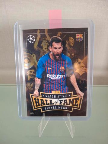 Messi Hall Of Fame Rare Chrome card Topps Match Attax 24-25  beschikbaar voor biedingen