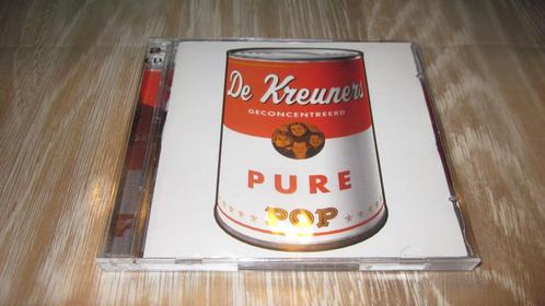 DE KREUNERS -  Pure pop -  2 X CD, Cd's en Dvd's, Cd's | Nederlandstalig, Zo goed als nieuw, Rock, Ophalen of Verzenden